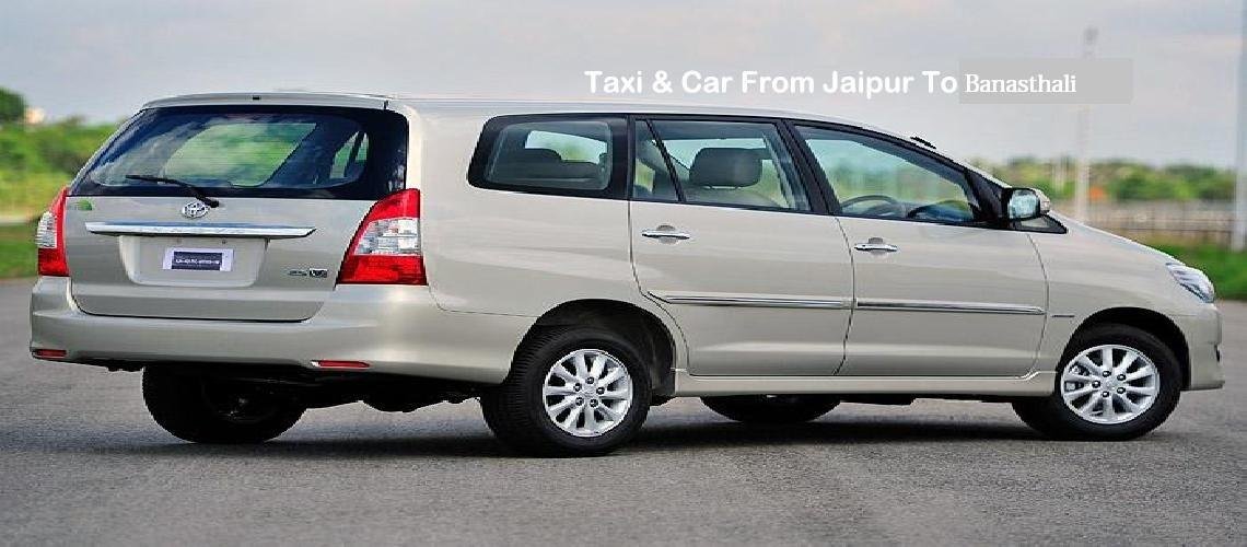 Taxi Jaipur To Banasthali Taxi Jaipur To Banasthali